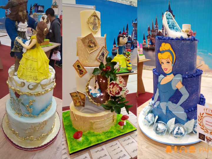 Muitas delícias e bolos lindos na Cake Design Expo e na Expo Brasil Chocolate 2017