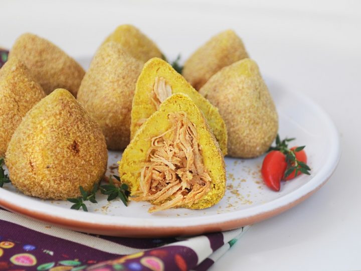 Receita: coxinha sem glúten e sem lactose