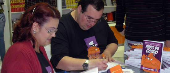 Como foi o lançamento do livro “Papo de Gordo” na Bienal