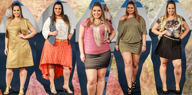 Tendências plus size para o Verão 2013 – metalizados, brilho, renda e transparência