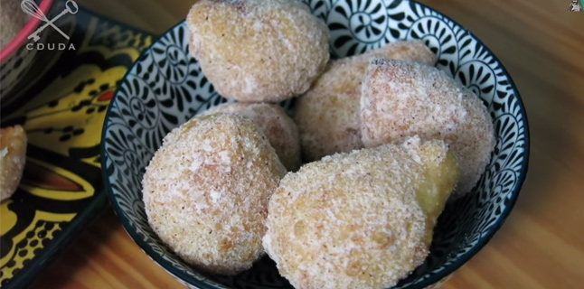 Receita de coxurros: uma coxinha de churros