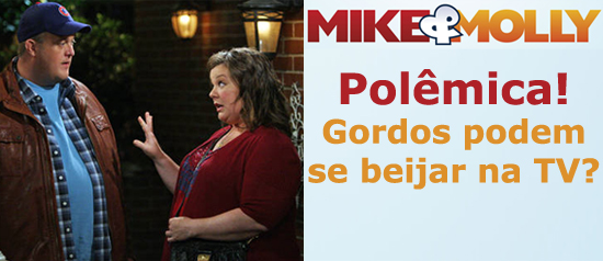 Mike & Molly: casal de gordinhos é chamado de “nojento”