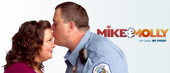 Mike & Molly: casal de gordinhos na TV