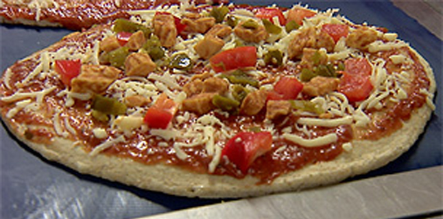 Pizza saudável!