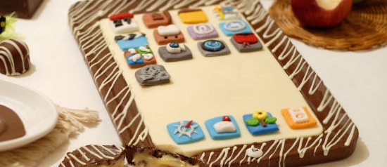 Que tal uma torta de iPad?