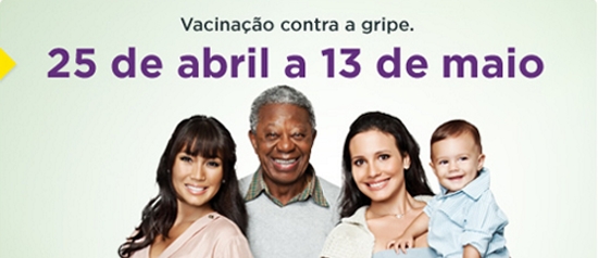 Campanha nacional de vacinação contra a gripe